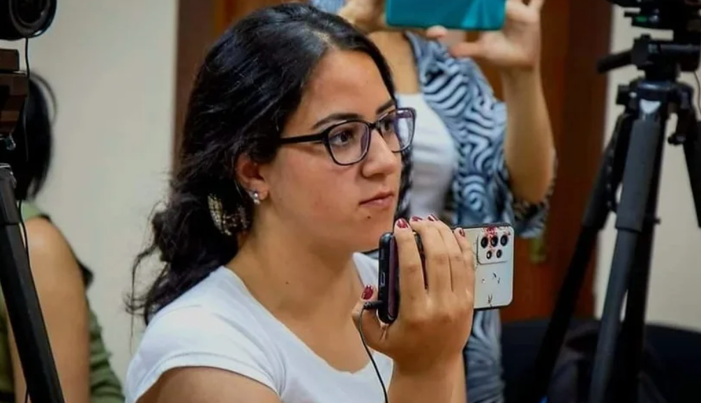 Фатима Мовламлы. Скриншот фото https://musavat.com/ru/news/fatima-movlamly-arestovana_1149803.html.