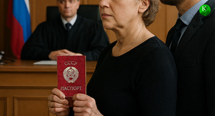 В суде. Иллюстрация создана «Кавказским узлом» с помощью ИИ в программе Copilot