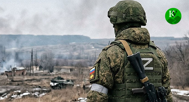 Военнослужащий. Иллюстрация создана "Кавказским узлом" при помощи ИИ в программе Copilot Военнослужащий. Иллюстрация создана "Кавказским узлом" при помощи ИИ в программе Copilot