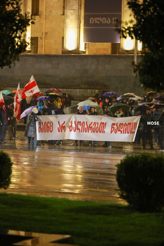 Кадр проевропейские протесты в Тбилиси 483 день подряд. Фото: MO SE / Facebook Кадр проевропейские протесты в Тбилиси 483 день подряд. Фото: MO SE / Facebook