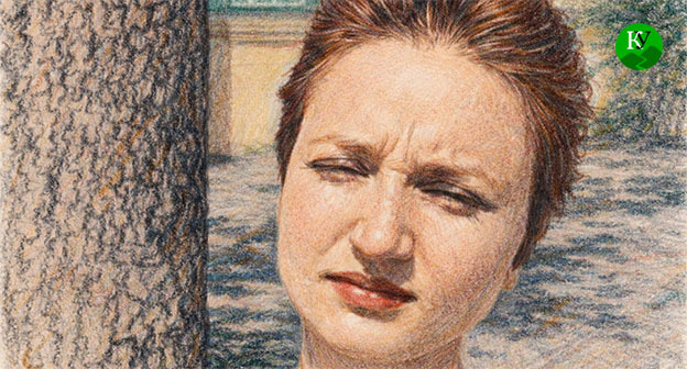 Айшат Баймурадова. Иллюстрация создана "Кавказским узлом" при помощи ИИ в программе Copilot