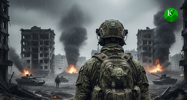 Военнослужащий. Иллюстрация создана "Кавказским узлом" при помощи ИИ в программе Copilot Военнослужащий. Иллюстрация создана "Кавказским узлом" при помощи ИИ в программе Copilot