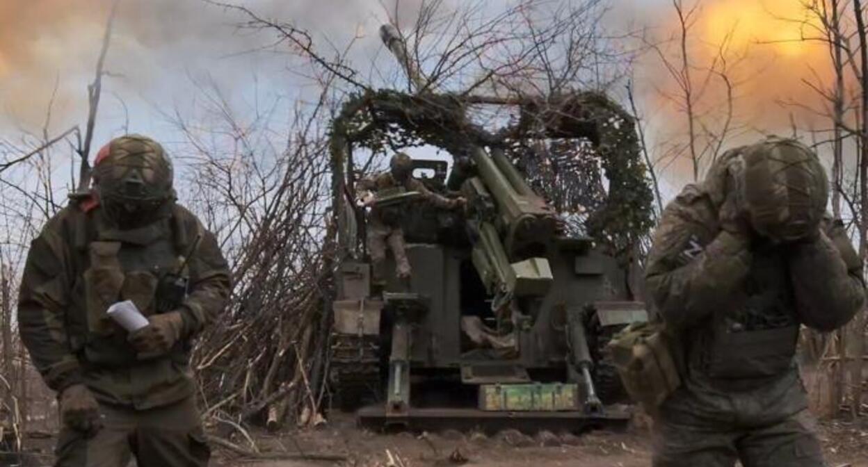 Участники боевых действий на Украине. Фото: пресс-служба Минобороны России