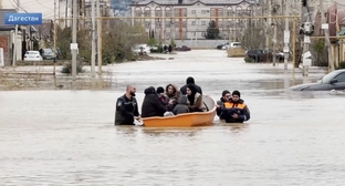 Наводнение в Дагестане, апрель 2026 года. Кадр видеосюжета 