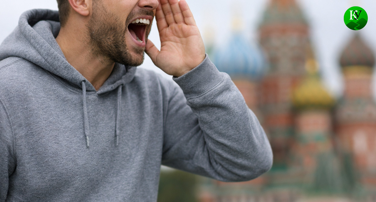 Мужчина кричит. Иллюстрация создана «Кавказским узлом» с помощью ИИ в программе Copilot