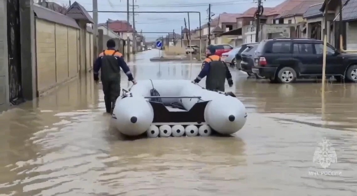 Потоп в Дагестане. Апрель 2026 г. Фото: МЧС России