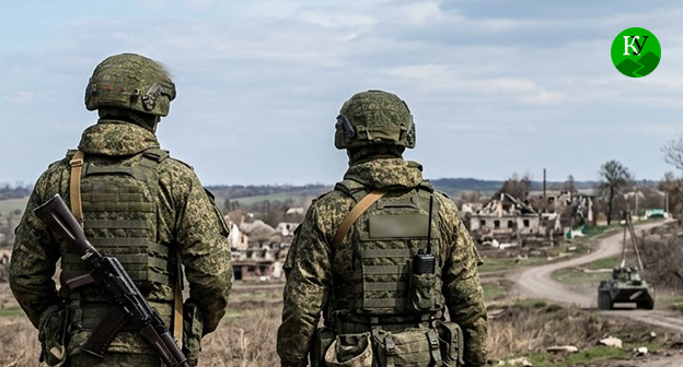 Военнослужащие. Иллюстрация создана "Кавказским узлом" при помощи ИИ в программе Copilot