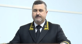 Федор Щукин. Кадр видеюосюжета РГВК Дагестан.