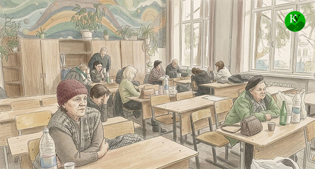 Эвакуированные жители Туапсе. Иллюстрация создана "Кавказским узлом" при помощи ИИ в программе Copilot Эвакуированные жители Туапсе. Иллюстрация создана "Кавказским узлом" при помощи ИИ в программе Copilot