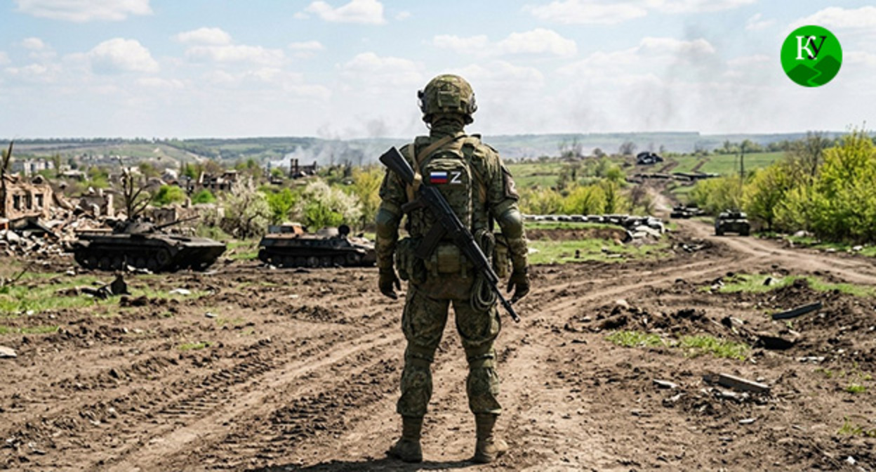 Военнослужащий. Иллюстрация создана "Кавказским узлом" при помощи ИИ в программе Copilot Военнослужащий. Иллюстрация создана "Кавказским узлом" при помощи ИИ в программе Copilot