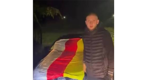 Извинения участника свадебного кортежа. Скриншот видео https://www.instagram.com/p/DZpkk_pCIko/ принадлежит компании Meta деятельность которой запрещена в России Извинения участника свадебного кортежа. Скриншот видео https://www.instagram.com/p/DZpkk_pCIko/ принадлежит компании Meta деятельность которой запрещена в России