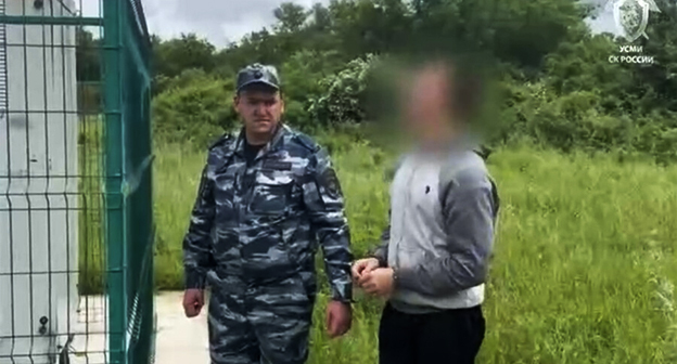 Задержание подростка. 1 июля 2026 г. Фото: Telegram-канал Следком