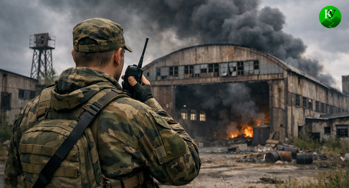 Военный на СВО. Иллюстрация создана «Кавказским узлом» с помощью ИИ в программе Copilot