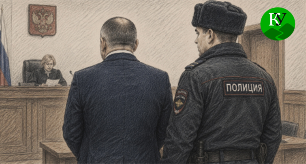 Мужчина в зале суда. Иллюстрация создана "Кавказским узлом" при помощи ИИ в программе Copilot Мужчина в зале суда. Иллюстрация создана "Кавказским узлом" при помощи ИИ в программе Copilot