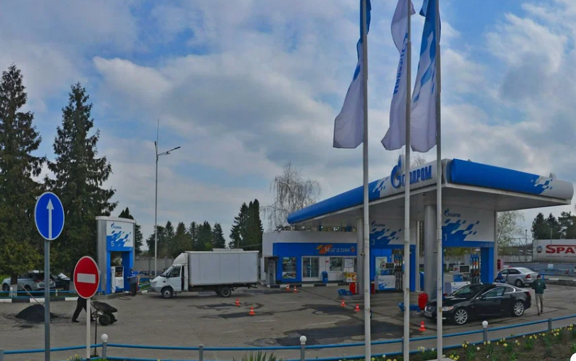 АЗС "Газпром" в Северной Осетии. Скриншот фото "Яндекс.Карты".