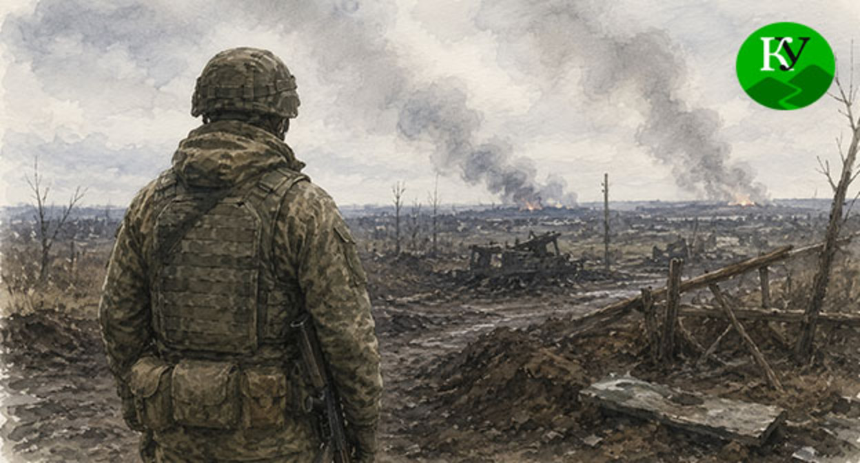 Военнослужащий. Иллюстрация создана "Кавказским узлом" при помощи ИИ в программе Copilot Военнослужащий. Иллюстрация создана "Кавказским узлом" при помощи ИИ в программе Copilot