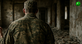 Военный на СВО. Иллюстрация создана «Кавказским узлом» с помощью ИИ в программе Copilot