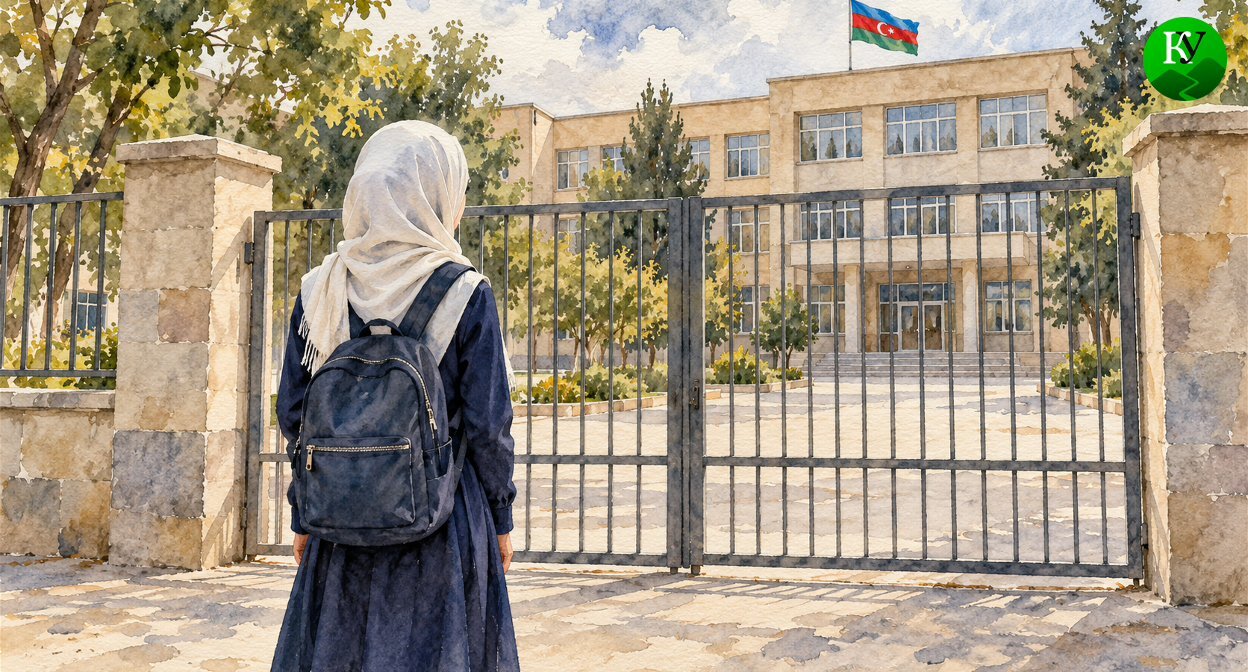 Школьница в Азербайджане. Иллюстрация создана «Кавказским узлом» с помощью ИИ в программе Copilot Школьница в Азербайджане. Иллюстрация создана «Кавказским узлом» с помощью ИИ в программе Copilot