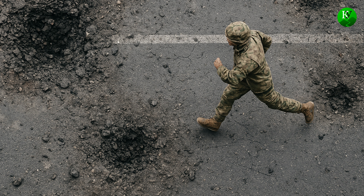 Военный на СВО. Иллюстрация создана «Кавказским узлом» с помощью ИИ в программе Copilot Военный на СВО. Иллюстрация создана «Кавказским узлом» с помощью ИИ в программе Copilot