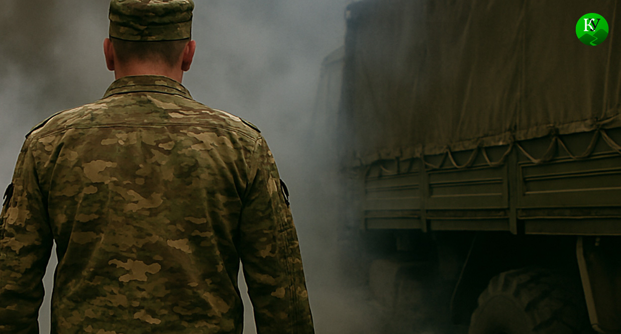 Военный на СВО. Иллюстрация создана «Кавказским узлом» с помощью ИИ в программе Copilot Военный на СВО. Иллюстрация создана «Кавказским узлом» с помощью ИИ в программе Copilot