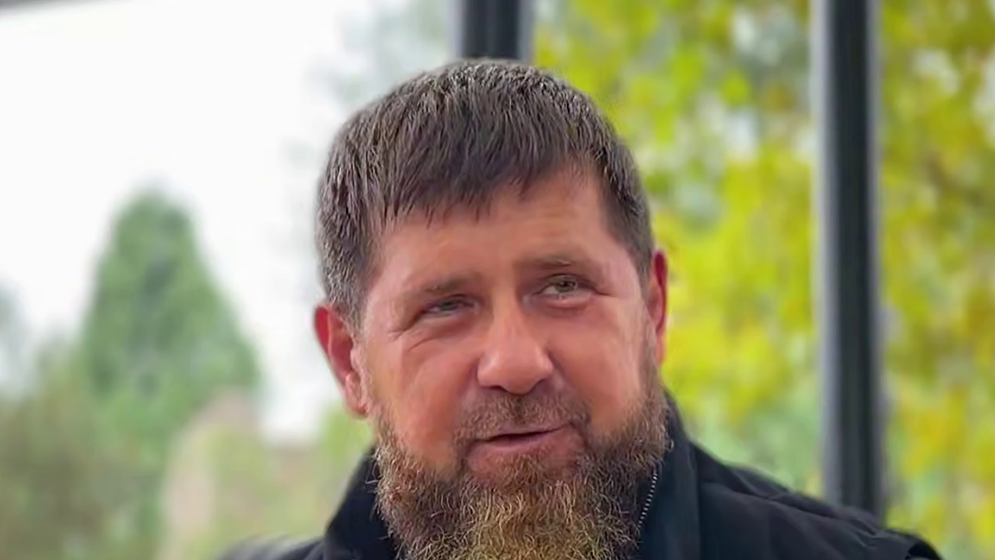 Рамзан Кадыров. Стоп-кадр видео от 23.10.26, https://t.me/RKadyrov_95/7032.