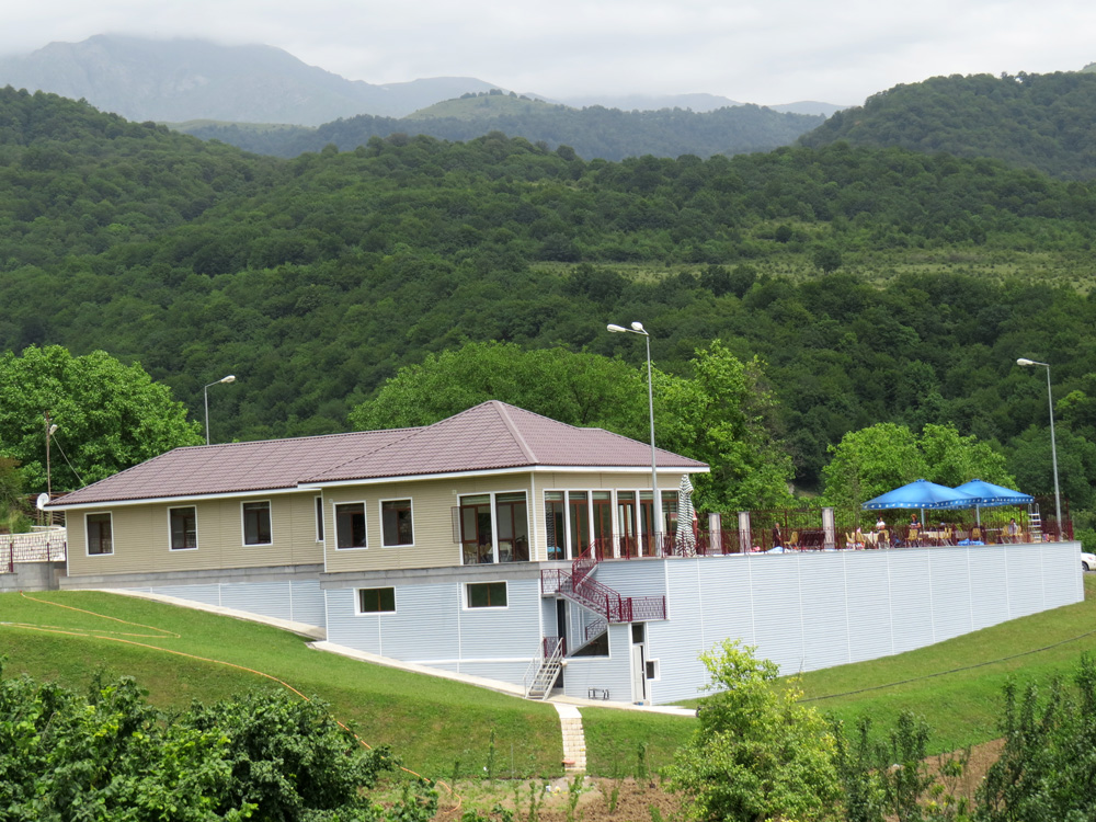 Дом уроженца села Варужана Григоряна, жителя Армении, бизнесмена, который претворяет в жизнь много проектов в селе.