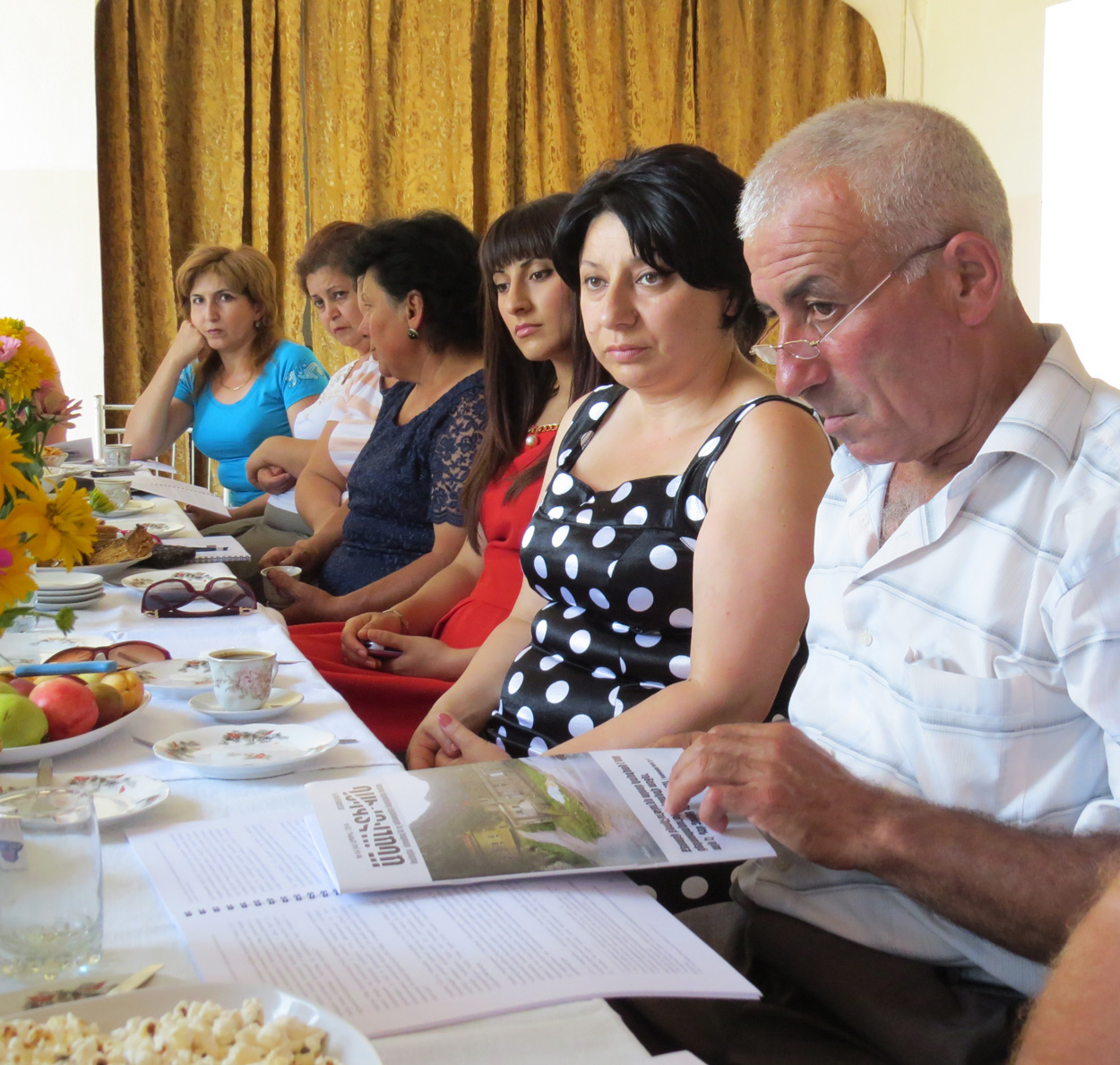 Карина Бахшиян корреспондент Аскеранской газеты &laquo;Берд&raquo;.