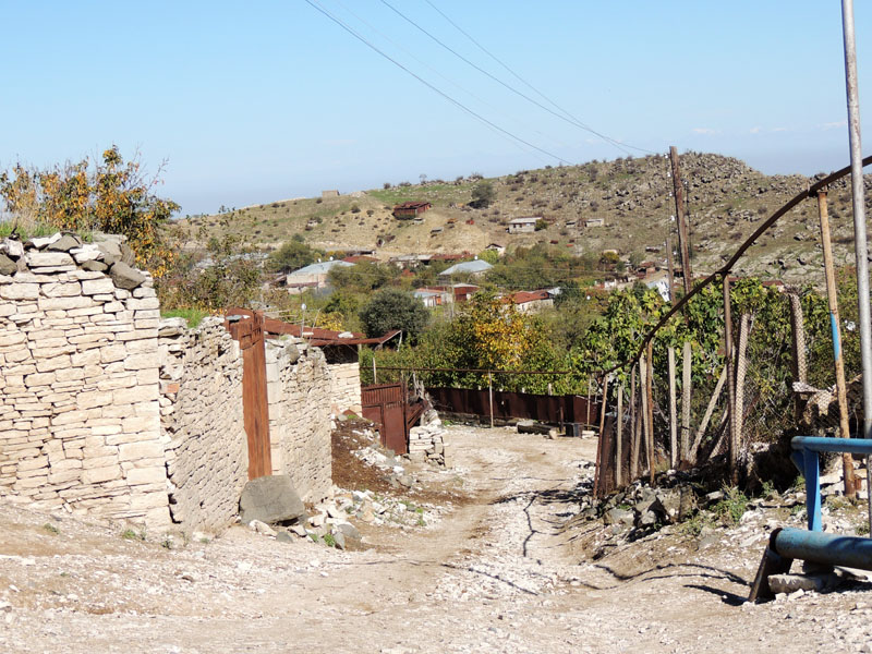 Нижняя часть села.