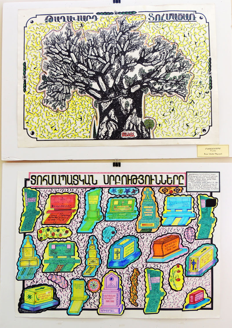 Древо рода  с.Тагавард Мартунинского района. Отмечены ок. 350 человек.   Начало рода - Иран ок. г.Хамадан с.Шош, с начала 1700-х годов. Представил Юрий Бегларян.