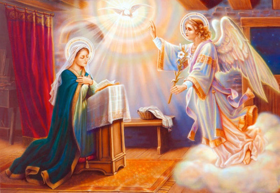 Благовещение Пресвятой Богородицы. Благовещение Пресвятой Богородицы.