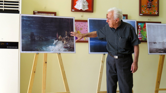 Шаген Хачатрян рассказывает о творечестве Айвазовского. Шаген Хачатрян рассказывает о творечестве Айвазовского.
