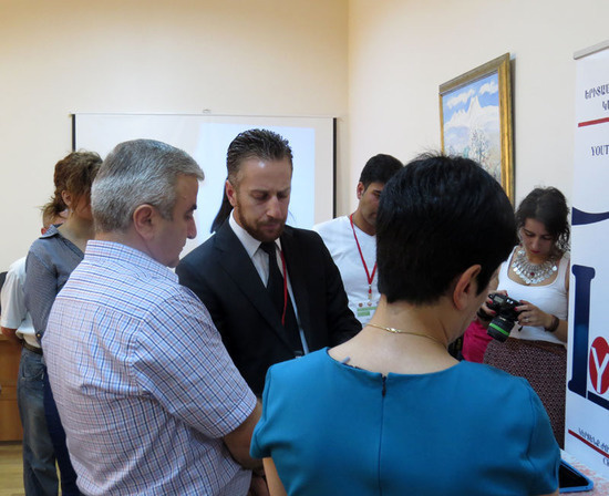 Ара Меликджанян, руководитель проекта «Ширак-Арцак Экспо-2015». Ара Меликджанян, руководитель проекта «Ширак-Арцак Экспо-2015».