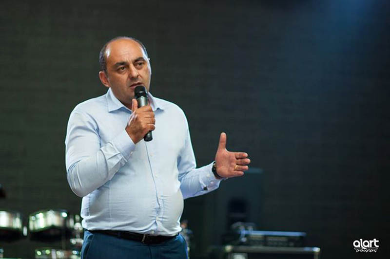 Председатель армянского культурного центра  Айартун г.Тбилиси Левон Чидилян. Фото взято из ФБ.