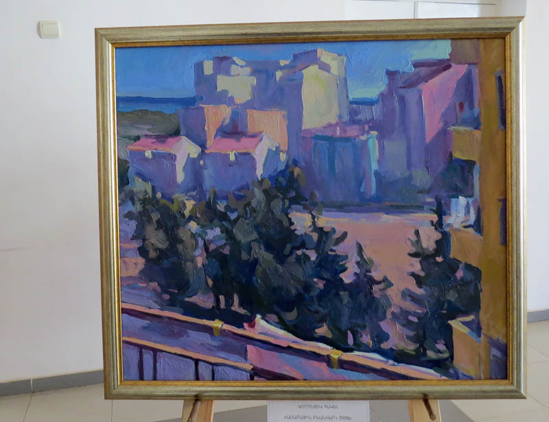 Работа Павла Воронцов (Россия) Летний пейзаж. Даритель автор.