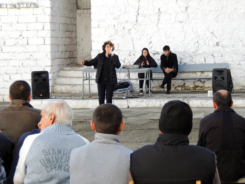 Солистка Гаяне Погосян исполнила не одну песню.