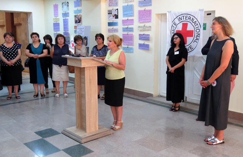 Фируза Гаспарян, дочь пропавшего без вести. (Гадрут).