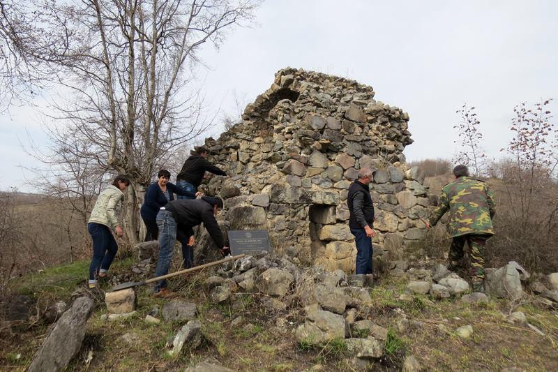 Церковь «Святого Ованеса» (13 в.). Аскеранский район, с.Ханцк. Церковь «Святого Ованеса» (13 в.). Аскеранский район, с.Ханцк.